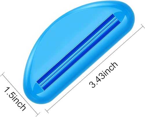 Toothpaste Squeezer - Multi-Functional Kitchen and Bathroom Tool with Easy Squeeze Design, and Easy to Clean Kitchen Gadget for Bathroom Home Use - color: Black