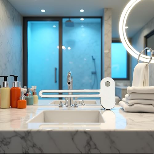 Silver Semicircular Metal Manual Toothpaste Squeezer Stainless Steel Dispenser Tube Squeezer Hand Cream Tube for Key Set Practi Toothpaste Squeezer Dispenser Tube Squeezers, Aids and Accessories