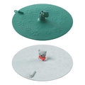 2Pcs Dinosaur & Grizzly Bear Flat Tub Stoppers | Cartoon Bathtub Stoppers, For Bathtub and Washbasin, Ceramic Washbasin Plug - color: Mixcolor3