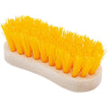 Stiff Bristle Brush - Scrub Brush for Deep Cleaning, Hand Brush with Hard Bristles, Utility Nylon Brush for Indoor and Outdoor, Wooden Boot Hand Scrubber, Scrubbing Brush Heavy Duty