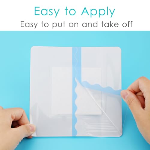 Large Incision Bandage with Center Pad 6"x6" Waterproof Bandages Wound Cover for Showering, Shower Shield Protector Water Resistant Barrier Patches Post Surgical Pacemaker Pack of 20 - size: 6"x6" (Pack of 20)