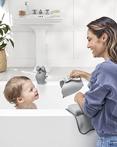 Skip Hop Baby Bath Rinse Cup MOBY Tear-free Waterfall Rinser Grey Age 0+ - style: Moby Rinser Grey