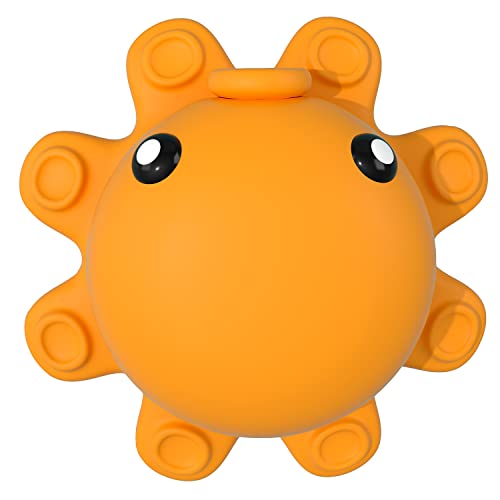 Bathtub Overflow Drain Cover - Tub Soak Bath Cover, Adds Inches of Water for Deeper Bath (Silicone, Yellow) - color: Yellow