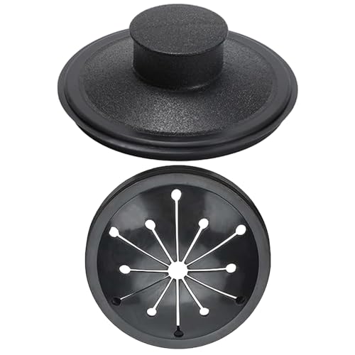 3 Inch Garbage Disposal Splash Guard Collar Sink Garbage Disposal Splash Guard for Whirlaway, Waste King, Sinkmaster and GE Models with 3.35 Inch Sink Stopper Replacement Garbage Disposal Stopper