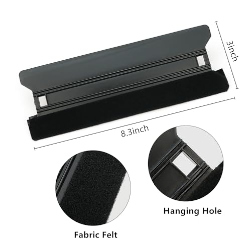 Umaki 8.3inch Large Vinyl Wrapping Felt Squeegee with 4inch Vinyl Squeegee Applicator for Fastly Installing Vehicle Tinting Film Graphic or Wallpaper, Finish Smoothing/Cleaning Work, 3pack - color: Blue