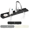 Kitchen Sink Splash Guard Gen2-30" x 6'' Silicone Sink Mat Splash Guard fit for Countertop, Bathroom,Farmhouse,RV by EBIGIC (Black) - color: Black 30in, size: 30”x 6.0”