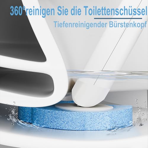 72 PCS Toilet Brush Refills,Toilet Cleaner Refill Pads Disposable Toilet Cleaning System Toilet Bowl Cleaners Scrubbing Pads for Bathtub Wash Basin(Only Refills，Only Fits for Ucaimao)-Blue - size: 72 refflls-Blue（Without Handle）