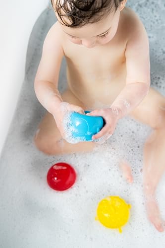 Ubbi Squeeze & Switch Silicone Bath Toys for Babies and Toddlers, Mix-and-Match Water Squirter Toys, Water Toys for Toddler Bath Playtime, Set of 3 - color: Squeeze Toys