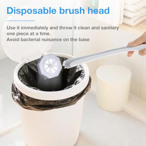 30 Count Unscented Preloaded Toilet Wand Refills for Most Wand Handles