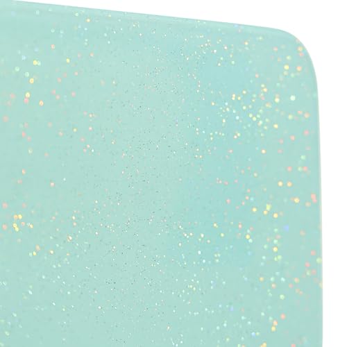 RSRSLEII Stardust Twinkle Jelly Travel Makeup & Toiletry Bag, Waterproof PVC Cosmetic Bag/Case for Women，Zipper SPF Beach Bag for Sunscreen Skincare and Daily Essentials (09Light Blue) - color: 09Light Blue