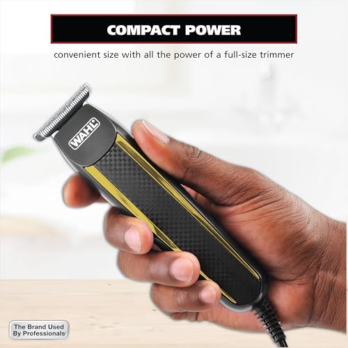 Wahl Edge Pro Bump Free Corded Beard Trimmer for Men Touch Up Trimmer & Grooming Detailer Kit – Perfect for Edging Beards, Mustaches, Hair, & Stubble, – Model 9686-300 - size: 1 Count (Pack of 1)