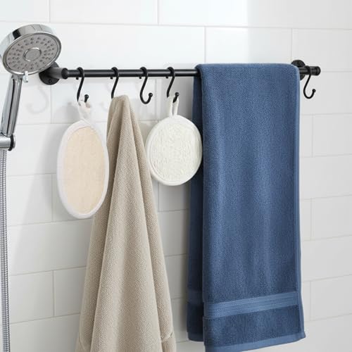 Nogeqi 4PCS Loofah Sponge Exfoliating Body Scrubber, Natural Shower Bath Loofah Exfoliating Sponge, Face Body Exfoliator Scrubber for Women Men Bath Shower, Eco-Friendly (2 Styles)