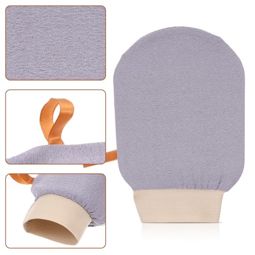 3PCS Exfoliating Mitt for Body Exfoliating Gloves for Shower Body Scrub Glove Exfoliating-Body Scrubbe for Bath Shower Spa Massage and Body-Scrubs Dead Skin Women Men
