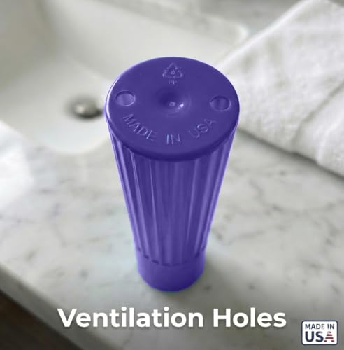 American Comb Toothbrush Holder - Purple, Made in USA, with Ventilation Holes, for Toothbrush Covers, Toothbrush Holder, Toothbrush Soft, Durable Design, Hygienic Bathroom Accessory - color: Purple