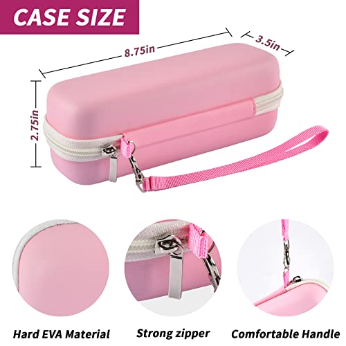 Comecase Toothbrush Travel Case for Oral-B/for Sonicare - Pink, Bag Only | Mesh Pocket for Toothpaste, Charger and Accessories, Fits for Oral-B Pro 1000 2000 3000 3500 1500, for Sonicare 4100 5100 - color: Pink, size: Regular Size