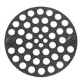 Artiwell 4’’ Shower Strainer Drain Trim Set, Solid Brass Screw-in Shower Strainer Drain Cover, Replacement Strainer Grid by Artiwell, Machine & Self-Tapping Screws Included (MATT Black) - color: Matt Black