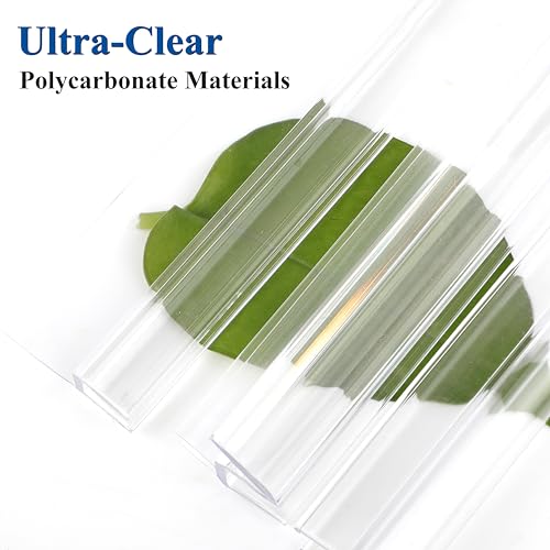 Frameless Shower Door Seal Strip 2 Pack x 39 Inch H for 3/8" Thick Glass Shower Door Side Seal Strip Bottom Seal Door Sweep, Ultra Clear Polycarbonate Stop Showers Leaks Create A Water Barrier - color: H-Type Side & Bottom, size: 2PCS & 3/8" & 39"