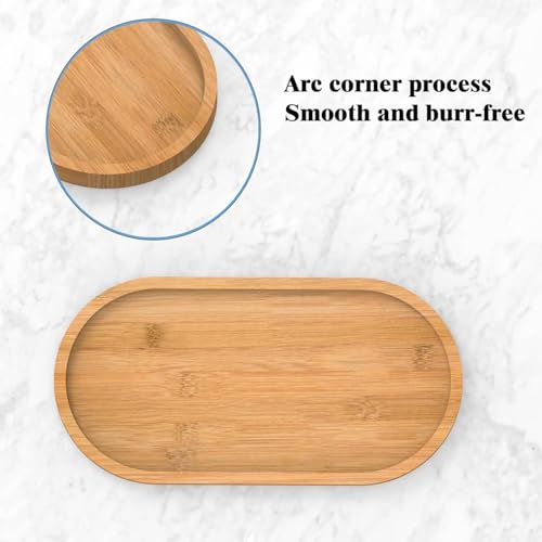 Glass Soap Dispenser Set, 16 OZ Hand and Dish Soap Dispenser Set with Bamboo Tray Modern Farmhouse Kitchen