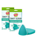 Scotch-Brite Swift Scrub, Bathroom Buildup, Glass Door, Shower and Bath Cleaner, Soap Scum Remover, 3X Faster Than an Eraser Pad, 2 Count (Pack of 2) - size: 4 Pack
