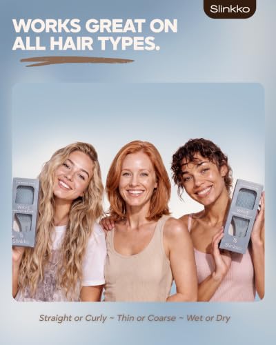 Detangler Brush, Curly Hair Brush for Women, Men & Kids - Wet & Dry Detangling Hair Brush for Curly, Thick, Fine & Wavy Hair - Anti-Breakage Wave Brush, Pain-Free Hairbrush, Onix Matte - color: Onix Matte