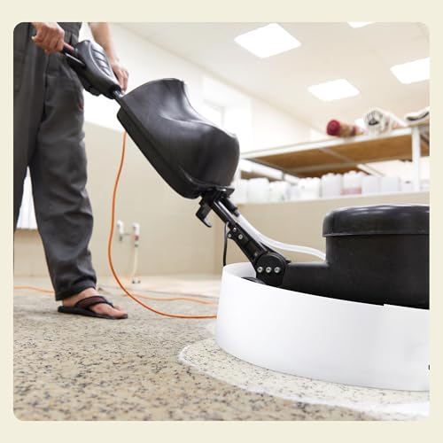 96" Splash Guard for Floor Scrubbers, Universal Scrubber Splash Guards, Adjustable Design Fits Various Machines with Slots, Protects Walls from Water & Chemicals during Scrubbing Stripping (1)