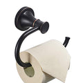 BESy Oil Rubbed Bronze Toilet Tissue Paper Holder Oil Rubbed Bronze Bathroom Accessories Toilet roll Paper Hanger, Wall Mounted, Rustproof - color: Oil Rubbed Bronze