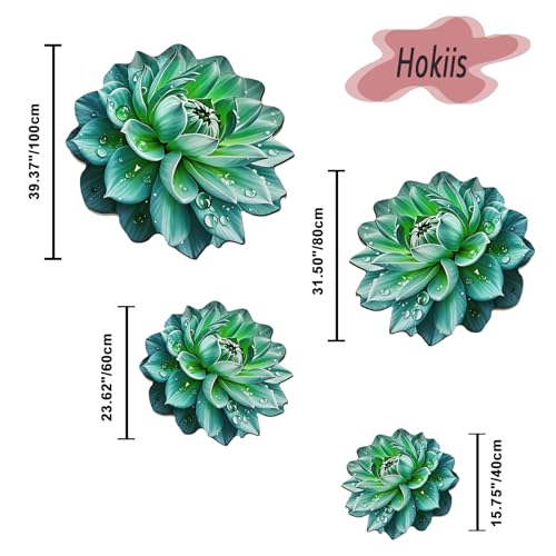 Floral Diatomaceous Earth Floor Mat 3D Flowers Pattern Bath Mat Non-Slip Bath Rug Safe Absorbent Quick Drying Bathmat Suitable for Bathroom Kitchen Entrance (Style 5, 15.75"/40cm) - color: Style 5, size: 1'4" x 1'4" (Flower)
