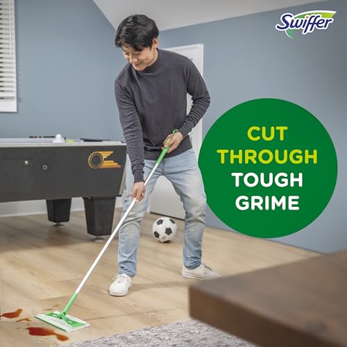 Swiffer Sweep + Mop, Wet Pads Refill, Floor Cleaner for Dirt, Dust, Hair, Cleaning Cloths for Mopping Home, Bathroom, Kitchen, All Purpose Multi-Surface Floor Wipes, Lavender, 24ct - size: 24 Count (Pack of 1)