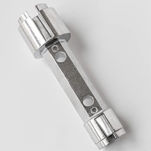 Tub Drain Remover Wrench Removal Tool Dual Ended Dumbell for Bath Drains Heavy Duty Aluminum