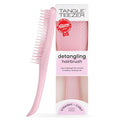 Tangle Teezer Ultimate Detangler Brush, Straight to Wavy, Millennial Pink | Patented two-tier, regular-flex teeth reduce breakage & split ends on wet or dry hair; Shower-friendly hairbrush for all ages - color: Millennial Pink