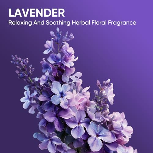 30Ct Aromative Toilet Brush Refills, Toilet Bowl Cleaner Refills, Double-Layer Cleaning Pads Added, Compatible with Most Toilet Brushes，Lavender（Patented） - color: Lavender (30P)