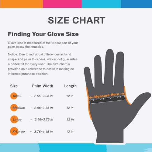 Rubber Kitchen Dishwashing Gloves - 4 Pairs Colorful Reusable Household Cleaning Gloves for Washing Dishes and Cleaning Tasks, Flexible Long-lasting and Non-Slip (Medium, Blue+Pink+Yellow+Red) - size: Medium
