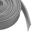 Shower Bottom Waterproof Door Rubber Sweep Trim Black Seal for Home Bathroom, 108 x 13/16 x 5/32 Inch Tee Insert Shape (Grey) - color: Gray
