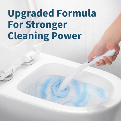 Compatible with Clorox Toilet Wand – Disposable Toilet Brush Head Refills (20 Count), Wand Not Included - size: 20 Count
