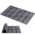 Luxspire Stone Bath Mat Foldable, Quick Drying Diatomaceous Earth Bath Mat for Bathroom, Large Bathroom Rug with Non-Slip Rubber Base, Easy Clean Shower Mat Outside Shower, 24 x 16 Inch, Marble Gray - color: E-marble Gray