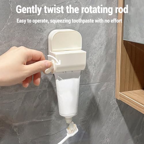 Toothpaste Squeezer，Toothpaste Tube Squeezer Tool Toothpaste Dispenser 2 Pack