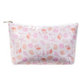 RSRSLEII Large Waterproof SPF Travel Makeup Bag, Aesthetic PVC Toiletry Bag, Coastal Granddaughter Coquette Cosmetic Bag, Sunscreen Accessories Storage Organization, Beach Travel Purse(Seashell) - color: Seashell