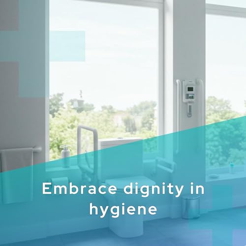 Extended Reach Toilet Wiper & Bath Brush Set - Long Handle Bathroom Buddy for Elderly, Disabled - Bottom Wiping Aid - Post-Surgery Toilet Aid - Self Cleaning Assistance Tool