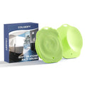 Shower Bath Brush, Large Size of Soft Bristles for Men & Women After Gym, Exfoliating and Deep Clean, Back Suction Cup Easy to Store and Dry (Green)