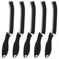 KMOSENIA Cleaning Brush, 5 Pcs Hard Bristle Crevice Cleaning Brush, Grout Brush, Scrub Brush for Tile Grout Crevice, Gap Cleaning Tools for Bathroom Kitchen Toilet Window Track (5, Black)