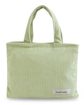Wudygirl Makeup Bag Travel Cosmetic Bag for Women Small Makeup Pouch with Handle Zipper Cosmetic Pouch Handbag Aesthetic 8.3" x 6.7"(Light Green) - color: Light Green