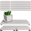Set of 3 Diatomite Hand Soap Holder, Water Absorbing Stone Tray for Kitchen Countertop, Fast-Drying Bathroom Trays(1pcs 20 x 10cm + 2pcs 10 x 10cm White) - color: 1pcs 20 X 10cm + 2pcs 10 X 10cm White