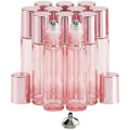 PrettyCare 12 Pack, 10 ml Essential Oil Roller Bottles with Stainless Steel Roller Ball - Refillable Leak-proof Empty Thick Pink Glass Roll on Bottles with Pink Caps for Travel, Perfume - color: Pink with Pink Cap, size: 12 Pack