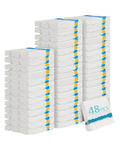 AIR U+ Flushable Toilet Wand Refills, 48 Count Disposable Toilet Brush Refill Pads for Toilet Bowl and Bathroom, Toilet Brush Accessories (Only Refills) - color: 48 Refills