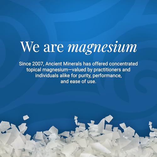 Ancient Minerals Magnesium Bath Flakes - Bathing Alternative to Epsom Salt - Soak in Natural Salts - High-Absorption Efficiency for Relaxation, Wellness & Muscle Relief (4 .4 lb) - size: 70.4 Ounce (Pack of 1)