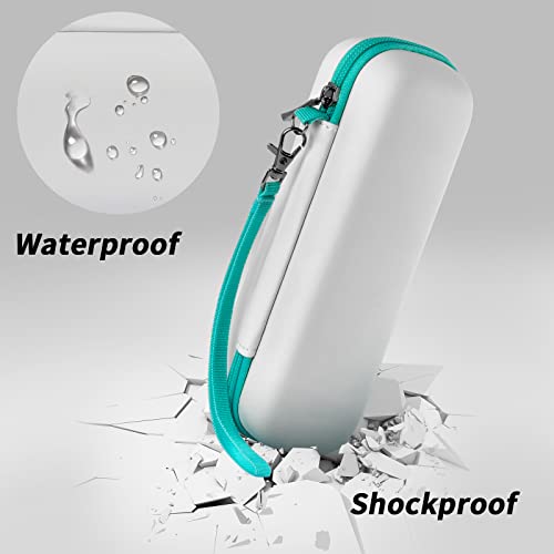 Comecase Toothbrush Travel Case for Oral-B/Sonicare - White, Bag Only | Mesh Pocket for Accessories, Fits Oral-B Pro 1000 2000 3000 3500 1500, for Sonicare 4100 5100, Travel Storage - color: White, size: Regular Size