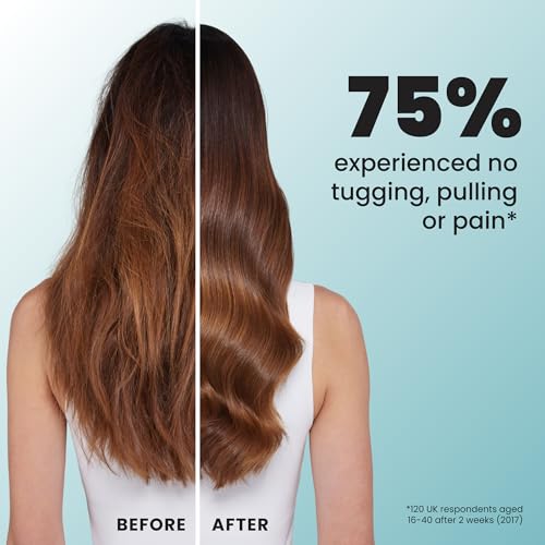 Tangle Teezer Ultimate Detangler Brush, Straight to Wavy, Teal | Patented two-tier, regular-flex teeth reduce breakage & split ends on wet or dry hair; Shower-friendly hairbrush for all ages - color: Transformative Teal