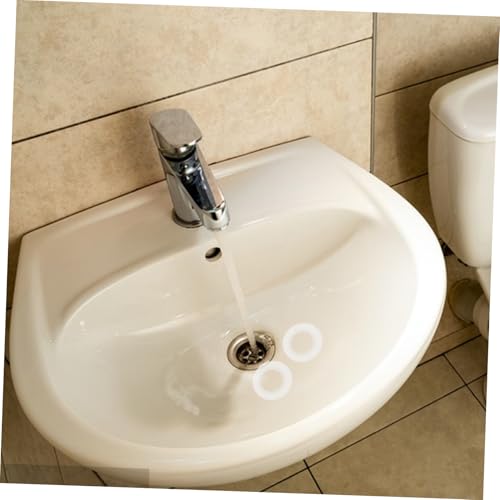 GLEAVI 10pcs O-Ring Gasket Washer Set Silicone Basin Sealing Ring Bath Drain Tub Stopper Gasket Tub Spout Spout Cover Kitchen Sink Strainer Washer for Bathroom Sink Drain Bath Overflow