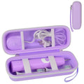 Toothbrush Travel Case Compatible with Oral-B Pro 1000 2000 3000 3500 5000 7500/ for Philips Sonicare ProtectiveClean 4100 6100 5100 6500 7500 Rechargeable Electric Toothbrush (Box Only) -Purple - color: Purple