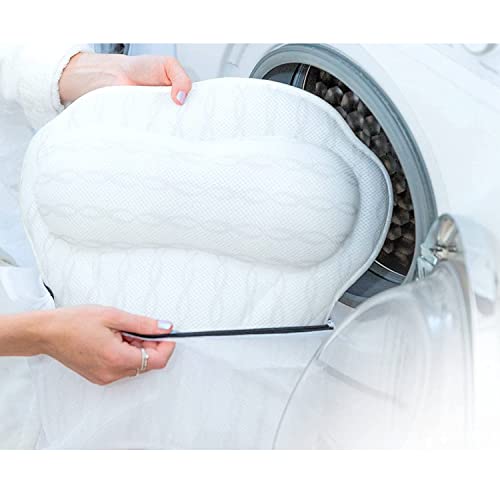 Luxury Ergonomic Bath Spa Tub Relax Pillow Cushion Headrest Neck Back Support